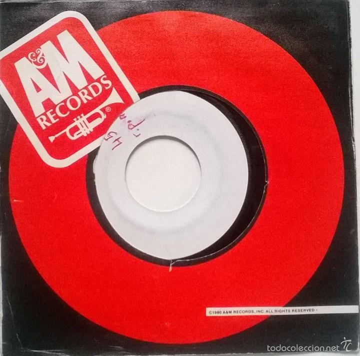 Discos de vinilo: Sting. They dance alone. A&M , Spain 1988 single (test pressing) - Foto 2