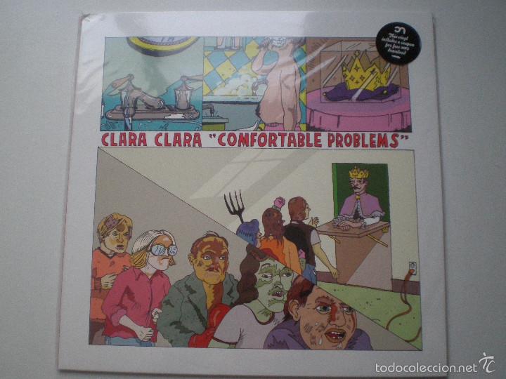 Discos de vinilo: CLARA CLARA - Comfortable Problems - LP CLAPPING MUSIC 2010 // INDIE ROCK // MINT - Foto 1