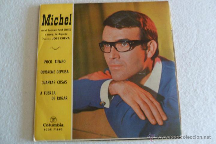 Discos de vinilo: MICHEL - POCO TIEMPO + 3 EP 1963 - Foto 1