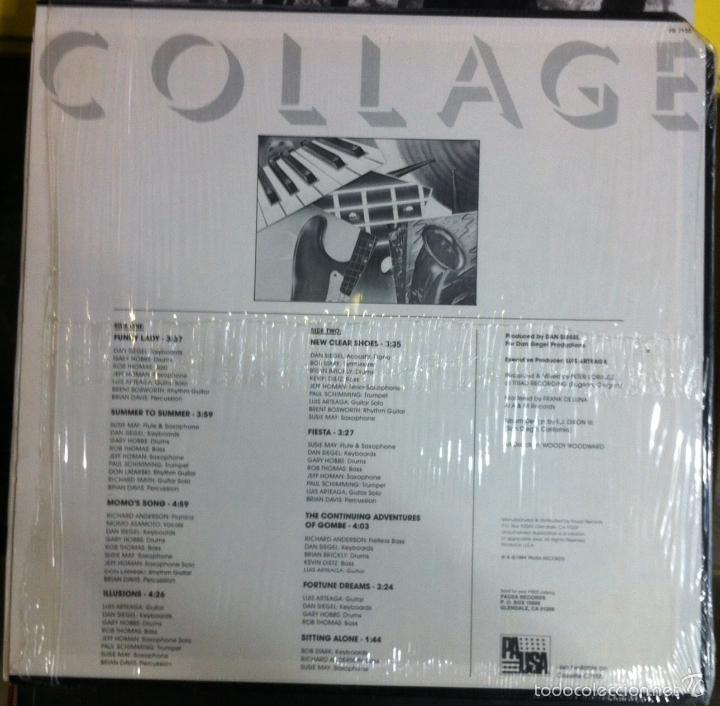 Discos de vinilo: Luis Arteaga. Collage. 1984 - Foto 2