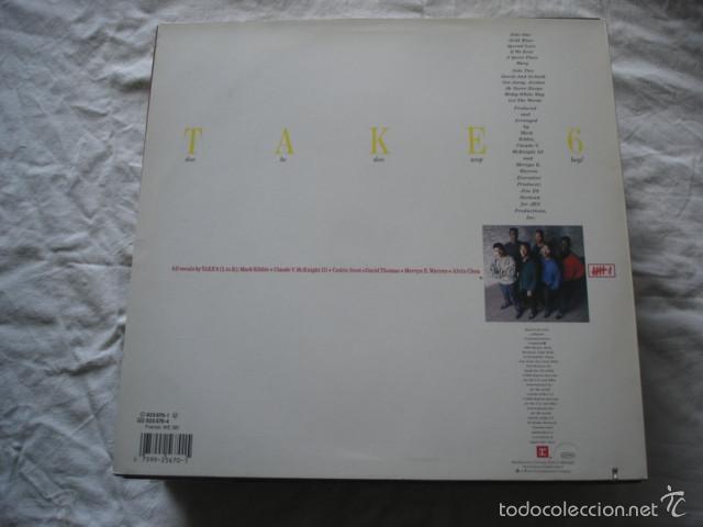 Discos de vinilo: Take 6    Doo Be Doo Wop Bop! - Foto 2