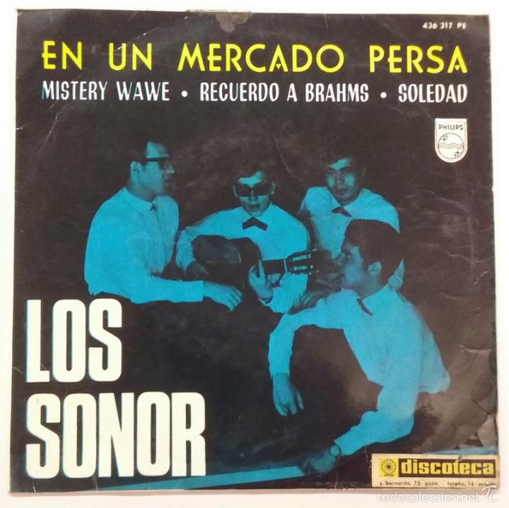 Discos de vinilo: LOS SONOR -EN UN MERCADO PERSA - Foto 1