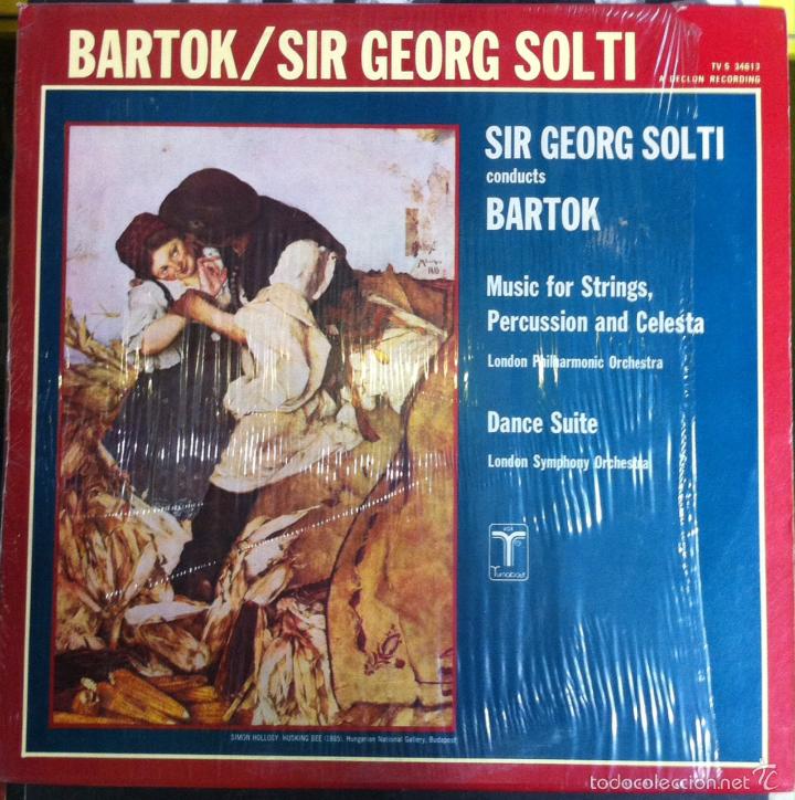 Discos de vinilo: B&eacute;la Bart&oacute;k. Music for Strings, Percussion and Celesta / Dance Suite. - Foto 1