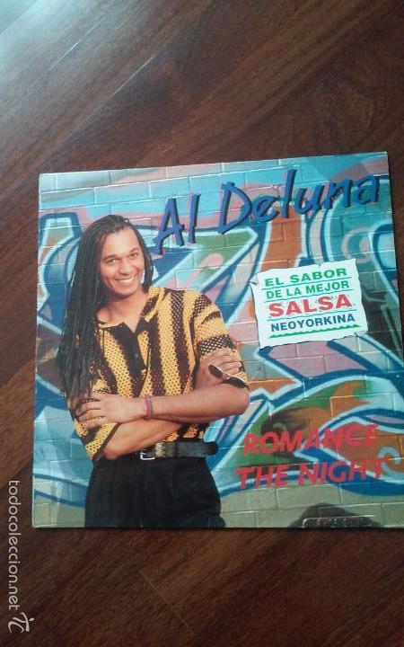 Vinyl records: Al deluna-romance the night