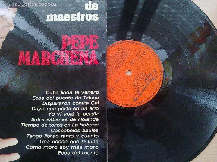 Discos de vinilo: PEPE MARCHENA - MAESTRO DE MAESTROS - Foto 5