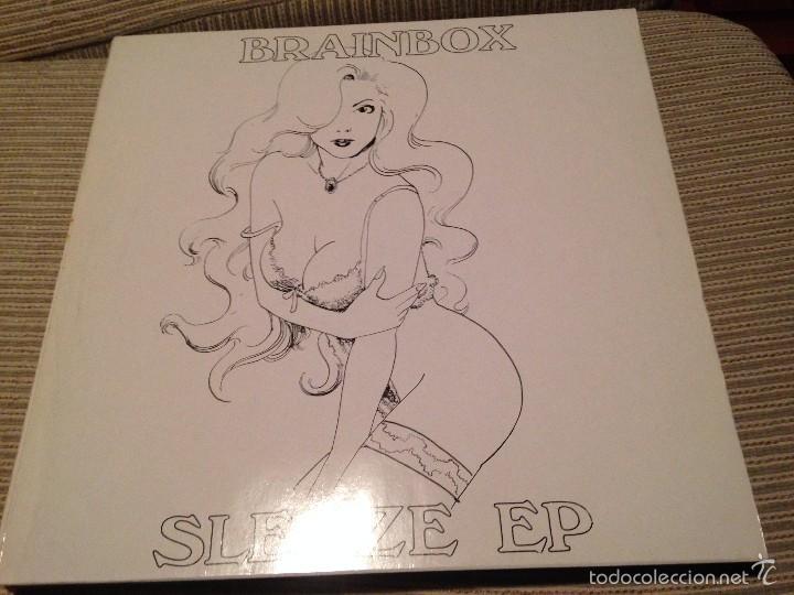 Discos de vinilo: BRAINBOX - SLEAZE EP - MAXI UK PLASTIC SURGERY 1989 - PUNK - Foto 1