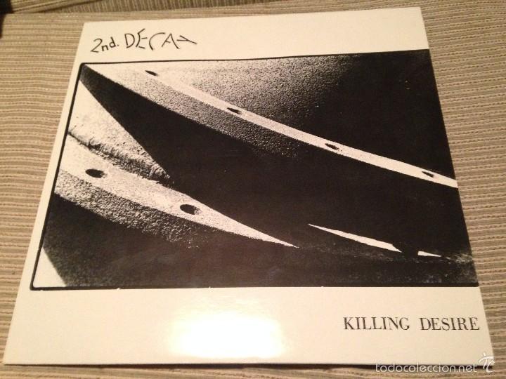 Discos de vinilo: 2ND DECAY - KILLING DESIRE - MAXI HITWAVE 1989 - SYNTH POP DARKWAVE - Foto 1