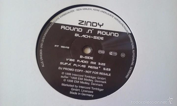Discos de vinilo: Zindy - Round N Round - 1998 - Foto 1