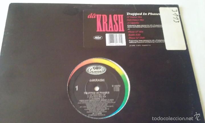 Discos de vinilo: d&aacute;KRASH - Trapped In Phases - 1988 - Foto 1