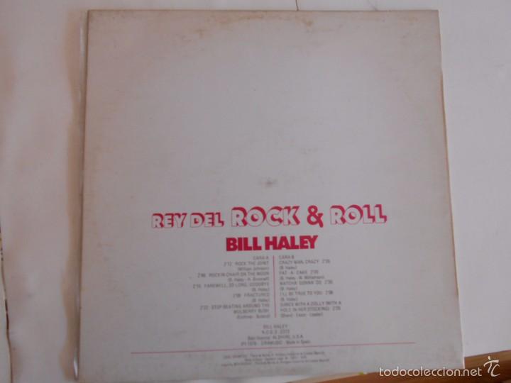 Discos de vinilo: BILL HALEY-LP EL REY DEL ROCK AND ROLL-1976-NUEVO - Foto 2