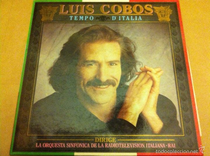 Discos de vinilo: luis cobos  (tempo d&acute;italia) - 1987 - Foto 1