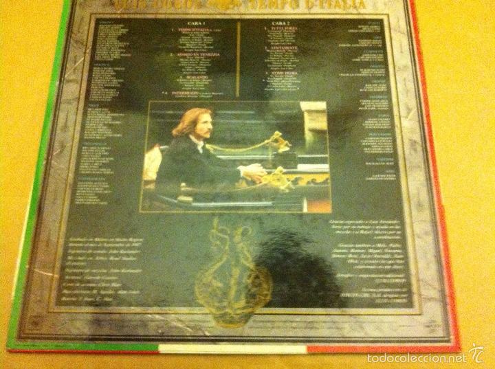 Discos de vinilo: luis cobos  (tempo d&acute;italia) - 1987 - Foto 2
