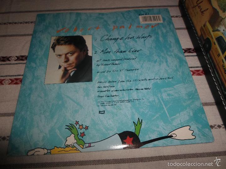 Discos de vinilo: ROBERT PALMER CHANGE HIS WAYS - Foto 2