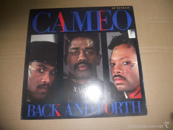 Discos de vinilo: CAMEO (MX) BACK & FORTH (4 TRACKS) A&Ntilde;O 1986 - EDICION U.S.A. - Foto 1