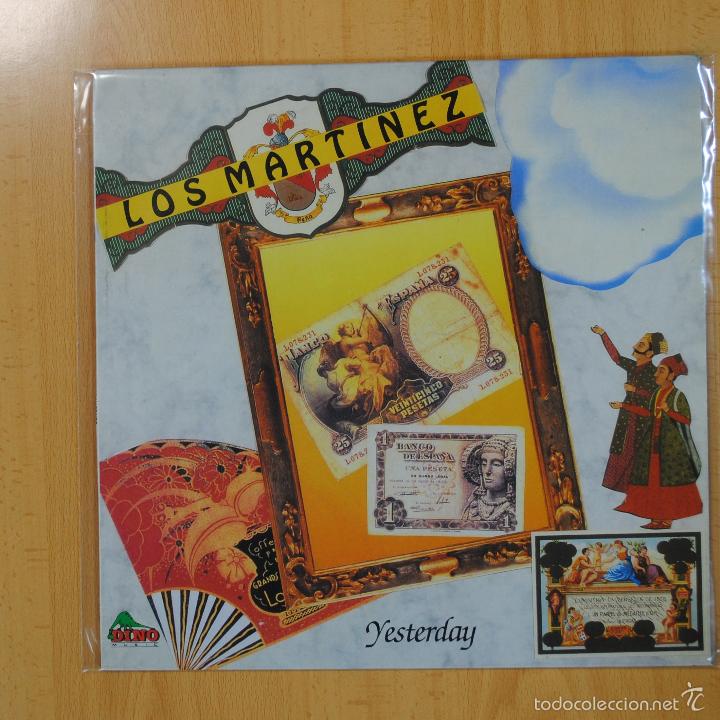 Discos de vinilo: LOS MARTINEZ - YESTERDAY - LP - Foto 1