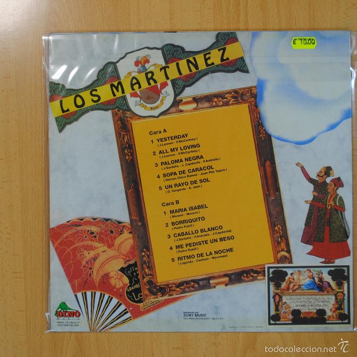Discos de vinilo: LOS MARTINEZ - YESTERDAY - LP - Foto 2