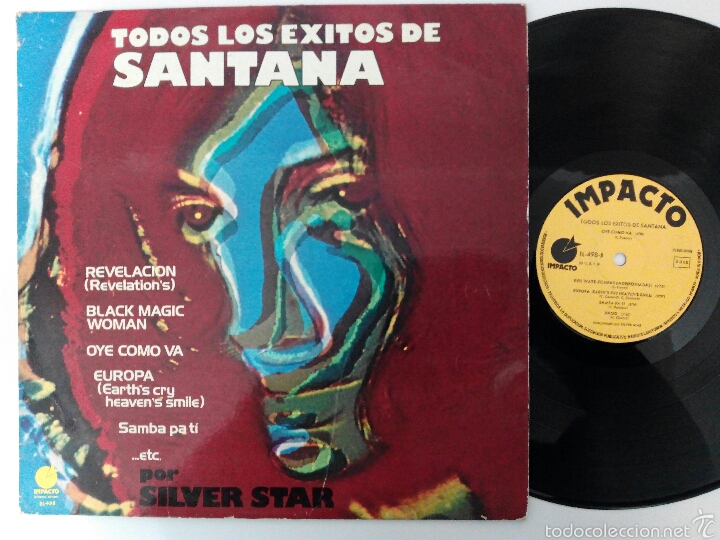 Discos de vinilo: Todos los &eacute;xitos de Santana por Silver Star 1978 - Foto 1
