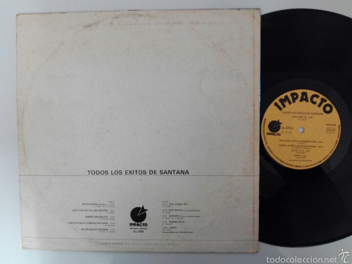 Discos de vinilo: Todos los &eacute;xitos de Santana por Silver Star 1978 - Foto 2