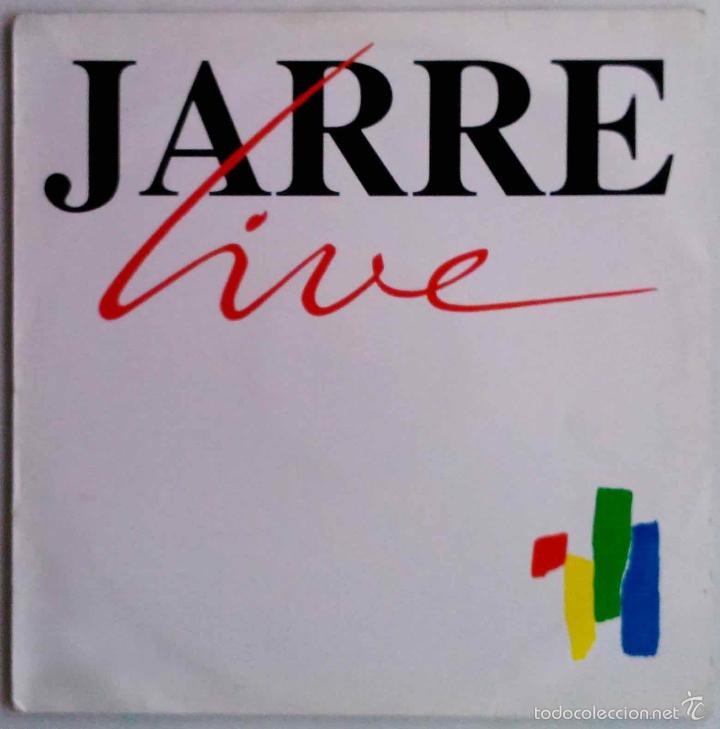 Discos de vinilo: JEAN MICHAEL JARRE, LIVE - LP DE VINILO ESPA&Ntilde;A - Foto 1