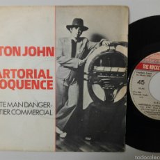 Discos de vinilo: ELTON JOHN, SARTORIAL ELOQUENCE 1980. Lote 56054176