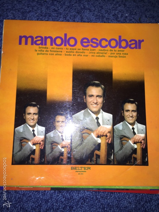 Discos de vinilo: Manolo Escobar - Foto 1