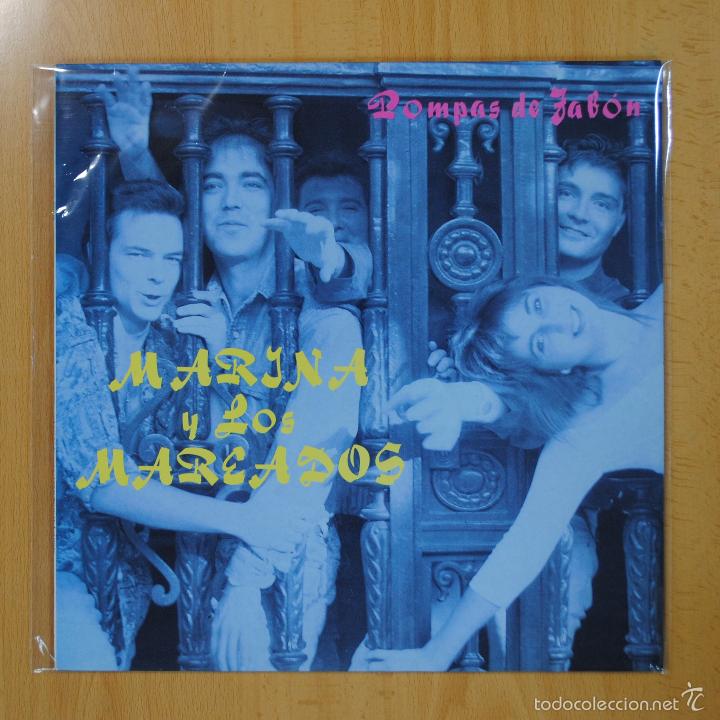 Discos de vinilo: MARINA Y LOS MAREADOS - POMPAS DE JABON - LP - Foto 1