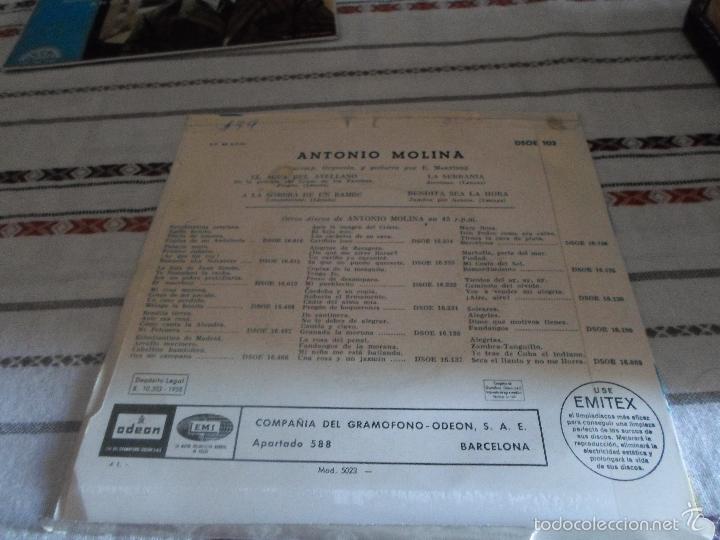 Discos de vinilo: ASI CANTA ANTONIO MOLINA - Foto 2