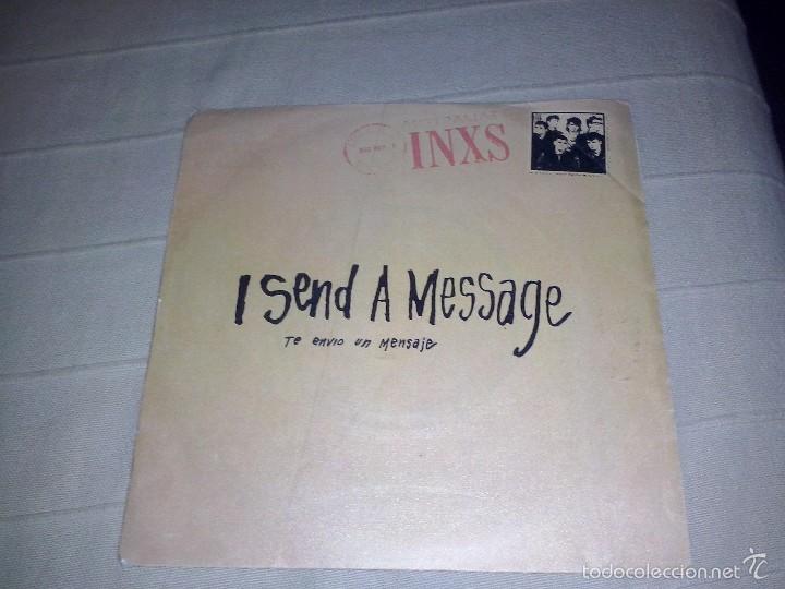 Discos de vinilo: single inxs i send a message 1984 - Foto 1