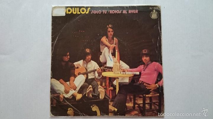 Discos de vinilo: MODULOS - SOLO TU / ADIOS AL AYER (1971) - Foto 1