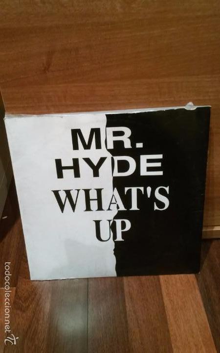 Discos de vinilo: Mr . hyde -whtas up .maxi.ver descripcion - Foto 1