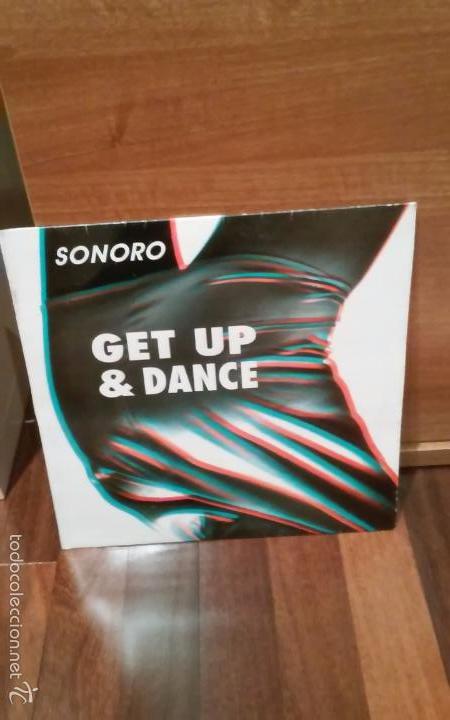 Discos de vinilo: Sonoro-get up and dance. 5 versiones.maxi - Foto 1