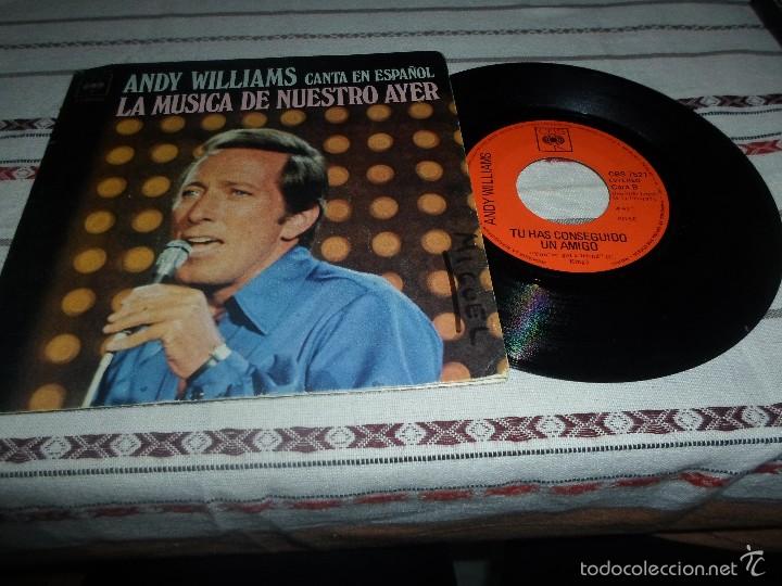 Discos de vinilo: ANDY WILLIAMS LA MUSICA DE NUESTRO AYER - Foto 1