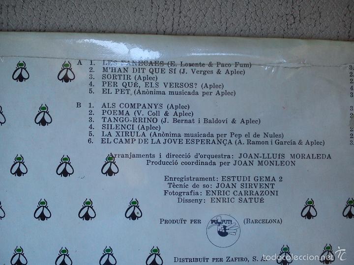 Discos de vinilo: APLEC -APLEC- (1978) LP DISCO VINILO - Foto 5