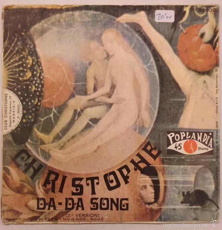 Discos de vinilo: CHRISTOPHE -DA-DA SONG - Foto 2