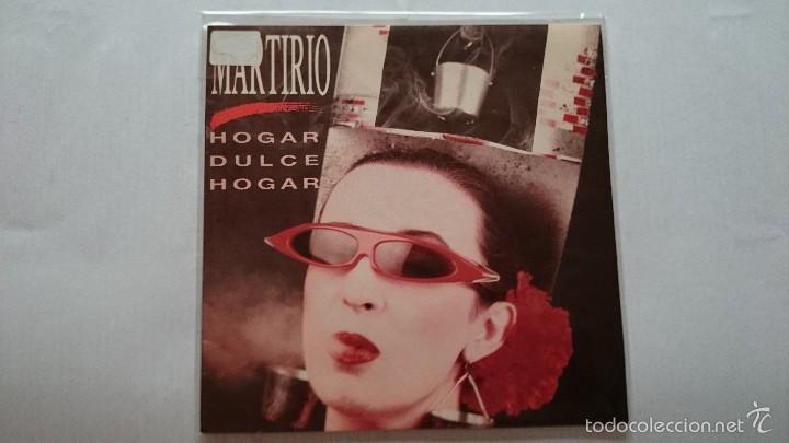 Discos de vinilo: MARTIRIO - HOGAR, DULCE HOGAR (PROMO 1989) - Foto 1