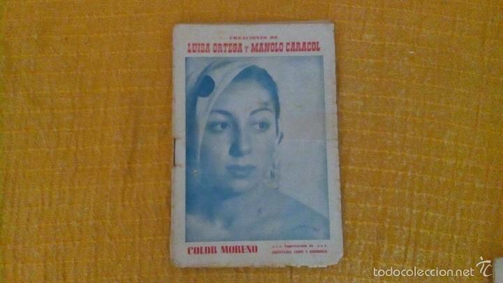 Discos de vinilo: Libretos de canciones de Luisa Ortega - Foto 4