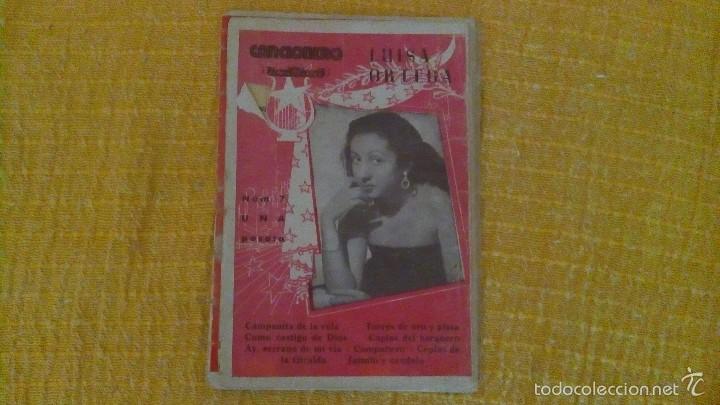 Discos de vinilo: Libretos de canciones de Luisa Ortega - Foto 5