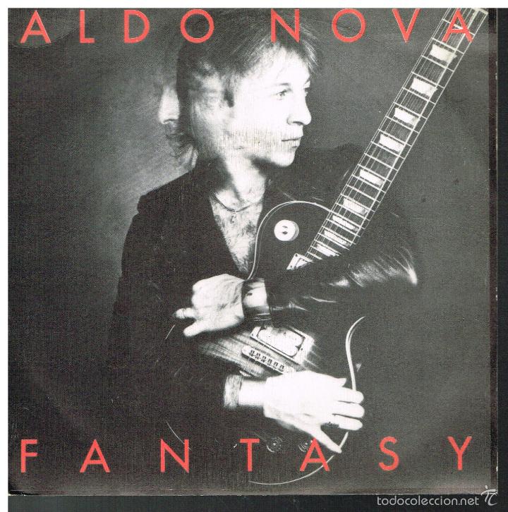 Discos de vinilo: Aldo Nova - Fantasy / Under de gun - Single 1982 - Foto 1