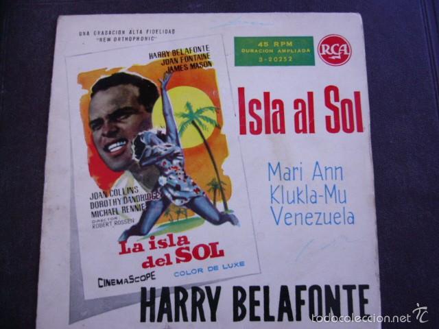 Discos de vinilo: Harry Belafonte Isla al sol EP 1959 - Foto 1