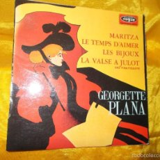 Discos de vinilo: GEORGETTE PLANA. MARITZA + 3. EP. DISQUES VOGUE 1968. EDICION FRANCESA. IMPECABLE
