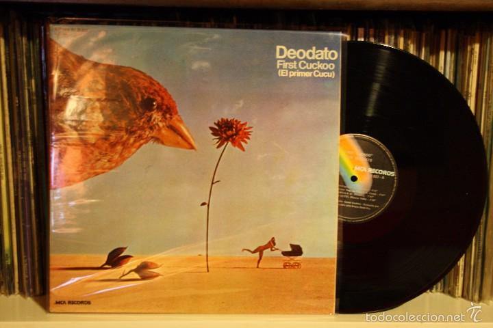 Discos de vinilo: DEODATO. FIRST CUCKOO. MCA RECORDS, 1977, MADE SPAIN, COMO NUEVO - Foto 1