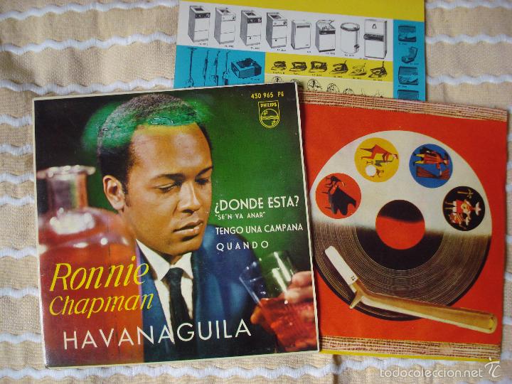 Discos de vinilo: RONNIE CHAPMAN EP  PHILIPS 1963 - Foto 1