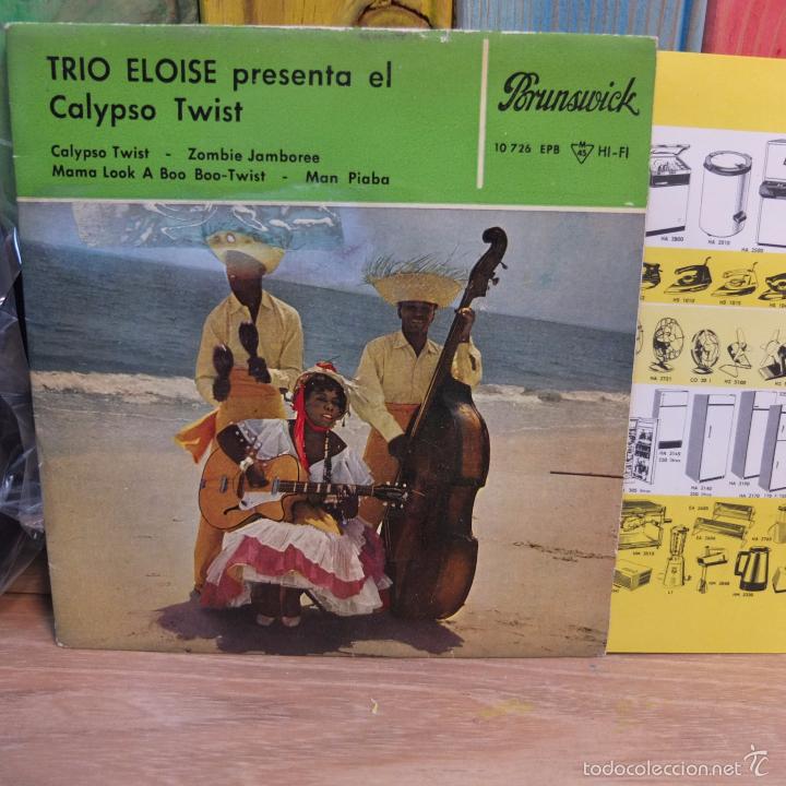 Disques de vinyle: trio eloise .-calipso twist -1963-porunsuvick