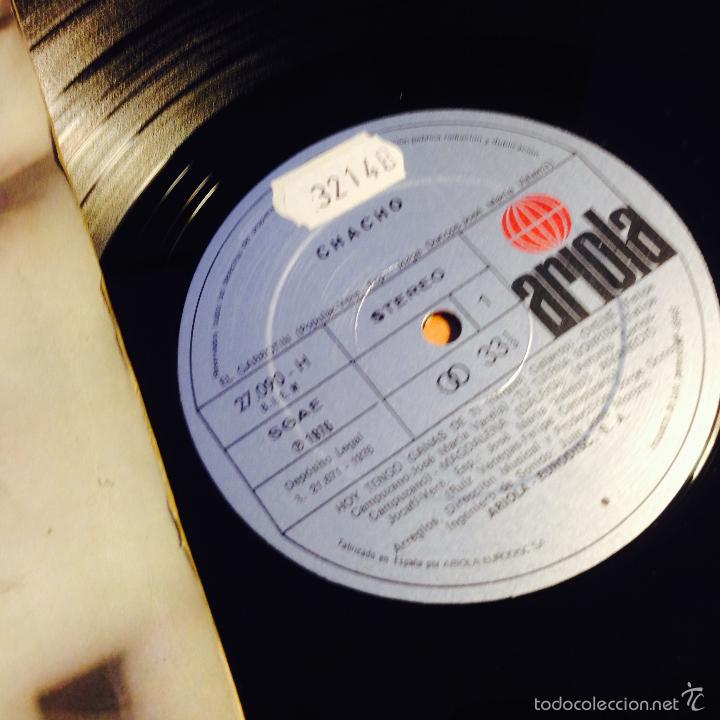 Discos de vinilo: CHACHO (EL GARROTIN) LP ESPA&Ntilde;A 1976 (B-10) - Foto 3