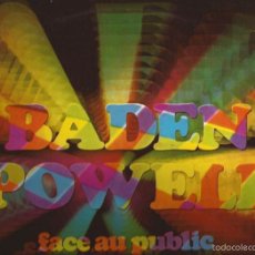 Discos de vinilo: LP-BADEN POWELL CARA EL PUBLICO FACE AU PUBLIC MOVIEPLAY 130570/ SPAIN 1972 JAZZ