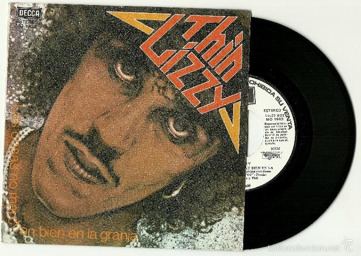 Discos de vinilo: THIN. LIZZY. Las cosas no marchan bien en la granja       (vinilo single 1979) - Foto 1