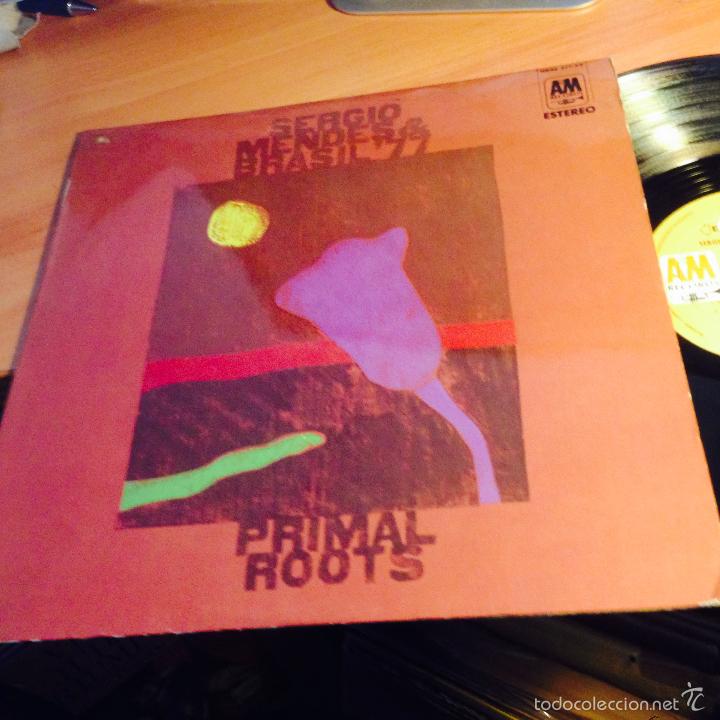 Disques de vinyle: SERGIO MENDES & BRASIL'77 (PRIMAL ROOTS) LP ESPA&Ntilde;A 1972 (B-13)