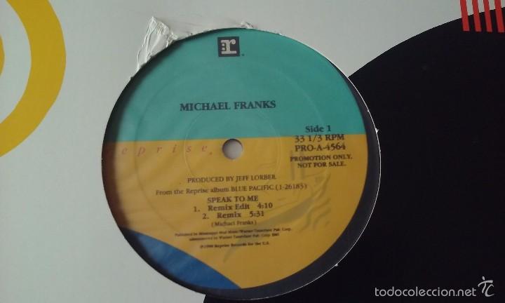 Discos de vinilo: Michael Franks - Speak To Me - 1990 - Foto 1