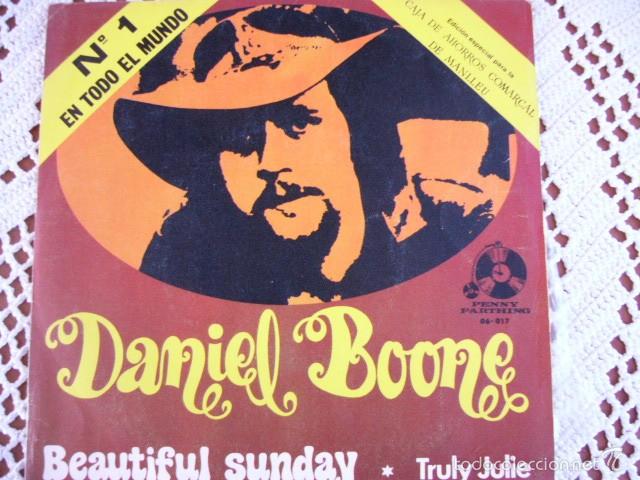 Discos de vinilo: Daniel Boone Beautiful Sunday EP 1972 - Foto 1