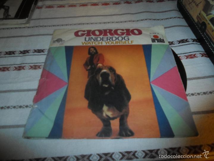 Discos de vinilo: GIORGIO UNDERDOG - Foto 2